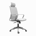 new arrival non rolling chair white high back office desk chairs